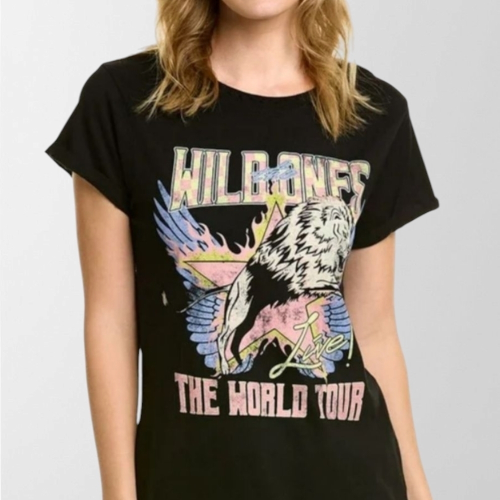 New Recycled Karma The Wild Ones Graphic Tee